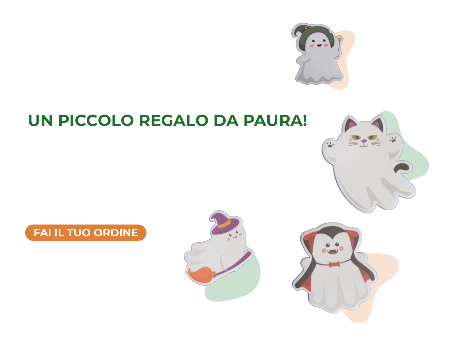Un piccolo regalo da paura: con ogni acquisto ricevi in omaggio il block notes Halloween e la penna Solutia, fino al 31 ottobre.